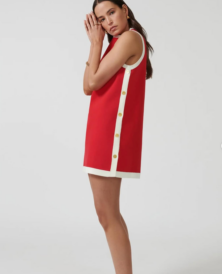 ONTE- Selena Tunic – Red